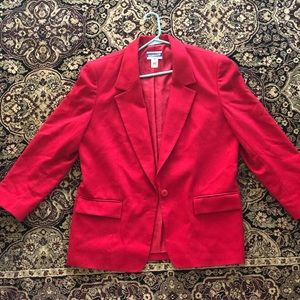 Pendleton Red Blazer